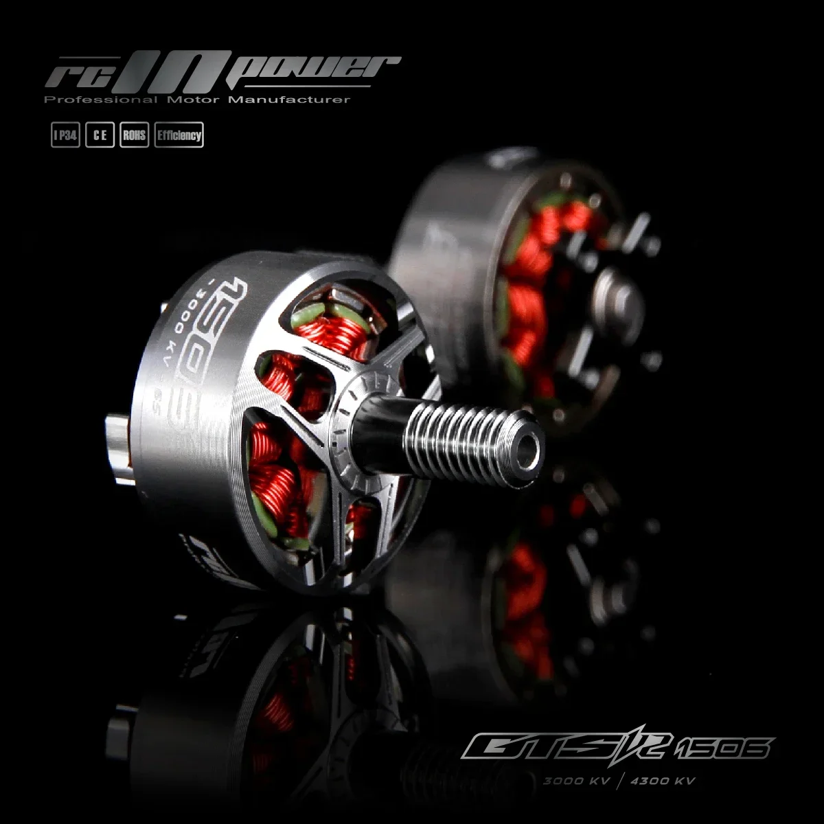 Drone Backpack - RCINPOWER GTS V2 1506 มอเตอร์ไร้แปรง 4300KV