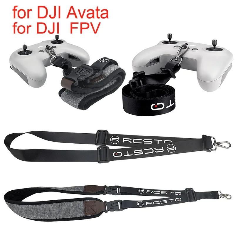Drone Neck Strap - สําหรับ DJI Avata Drone สายคล้องคอเชือกหัวเข็มขัดสําหรับรีโมทคอนโทรล FPV