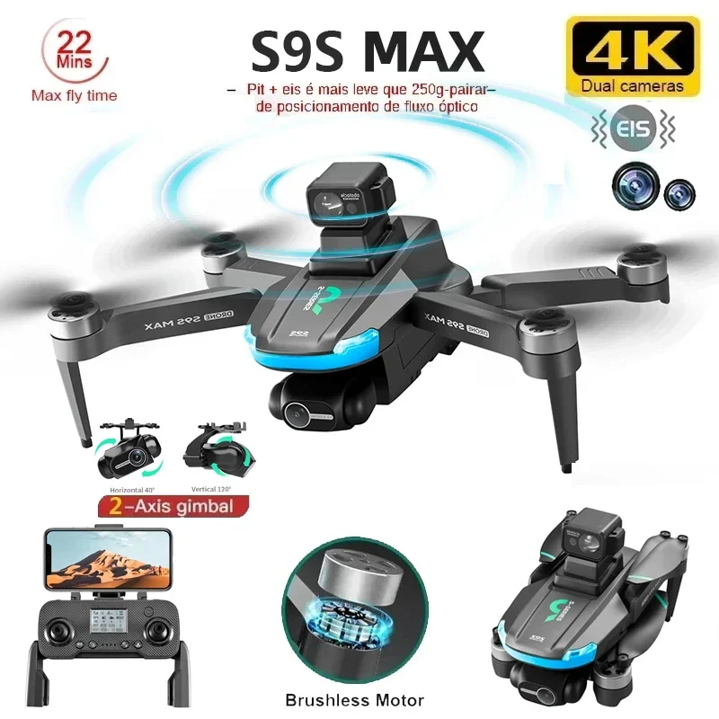 Drone Controller Screen - ใหม่S9S MAX MINI Drone 4K 2