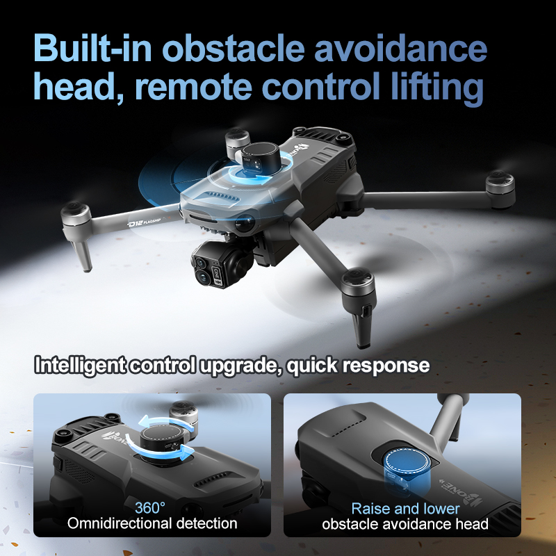 โดรนควอดคอปเตอร์ 8K 3 แกนกันสั - Drone Controller Screen บทวิจารณ์และราคา