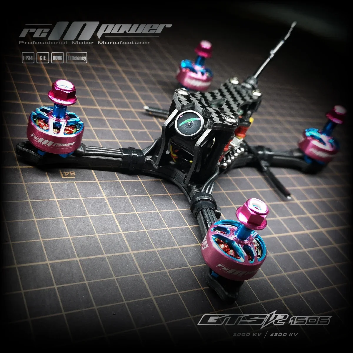 RCINPOWER GTS V2 1506 มอเตอร์ไ - Drone Backpack บทวิจารณ์และราคา