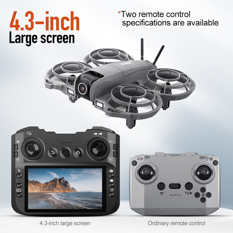 โดรน D26 4K ถ่ายภาพทางอากาศ HD - Drone Controller Screen บทวิจารณ์และราคา