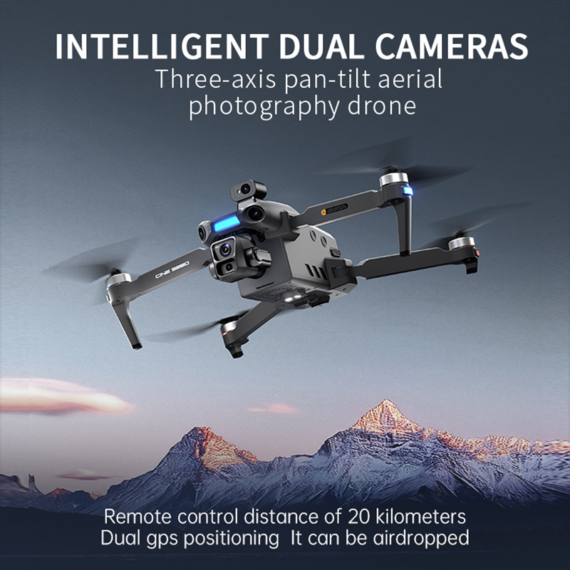 โดรนกล้องคู่ 8K รุ่นใหม่ ปี 20 - Drone Controller Screen บทวิจารณ์และราคา