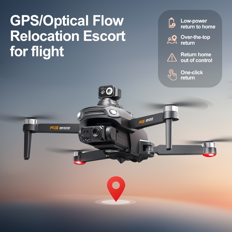 ใหม่ RG800 MAX Drone 1080P HD  - Drone Controller Screen บทวิจารณ์และราคา
