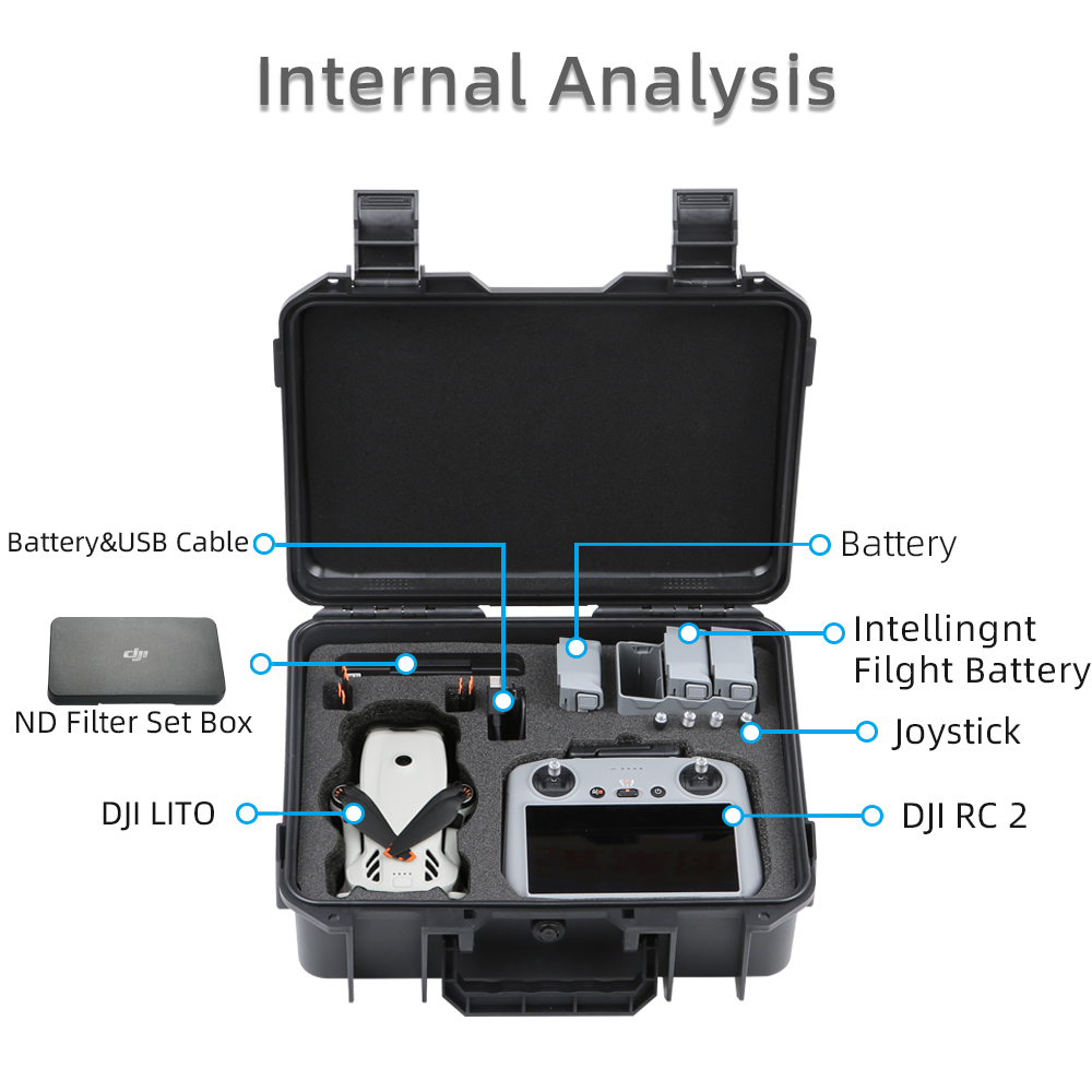 สำหรับ DJI LITO 1 X1 โดรน กล่อ - Drone Hard Shell Case บทวิจารณ์และราคา