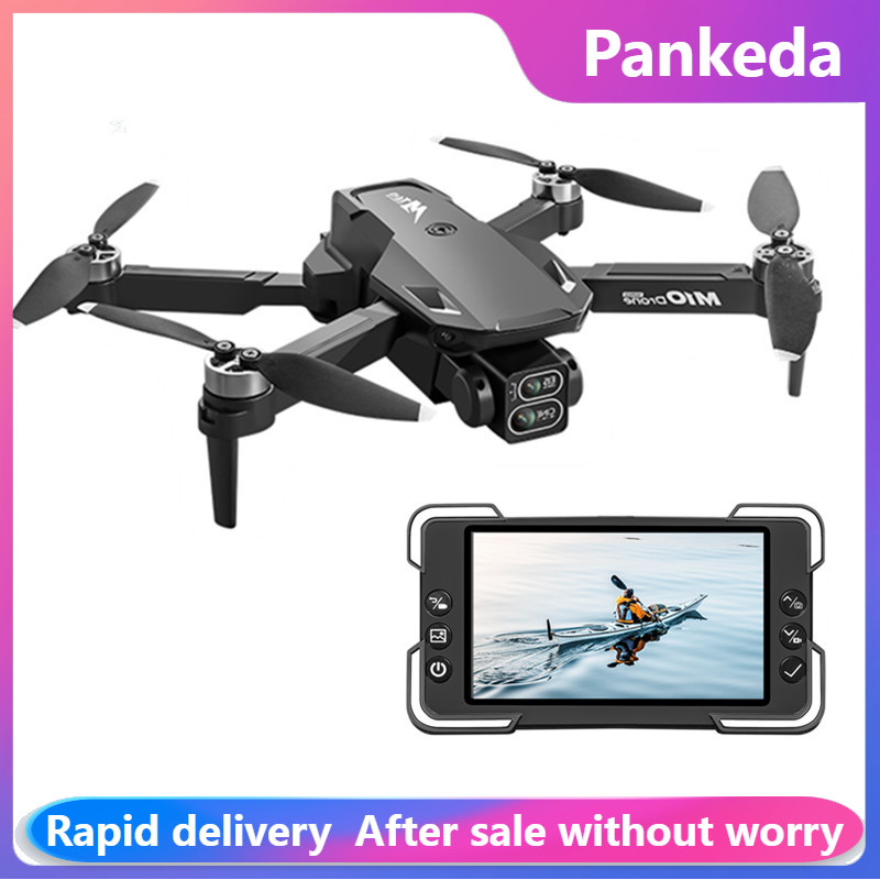 โดรนกล้อง M10 พร้อมรีโมทคอนโทร - Drone Controller Screen บทวิจารณ์และราคา