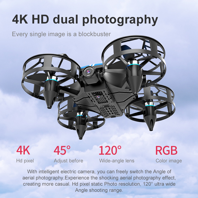ใหม่ Mini Drone 812PRO อาชีพ H - Drone Controller Screen บทวิจารณ์และราคา