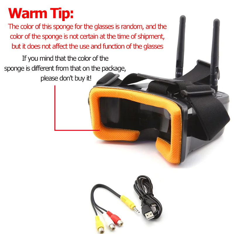 แว่นตา VR009 FPV สำหรับถ่ายวิด - Drone Controller Screen บทวิจารณ์และราคา