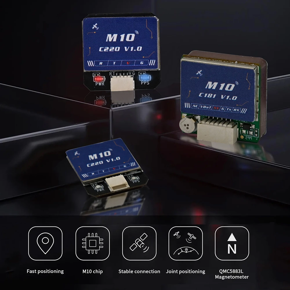 HPXGRC M-10 5883 โมดูล GPS พร้ - Drone Beacon Light บทวิจารณ์และราคา